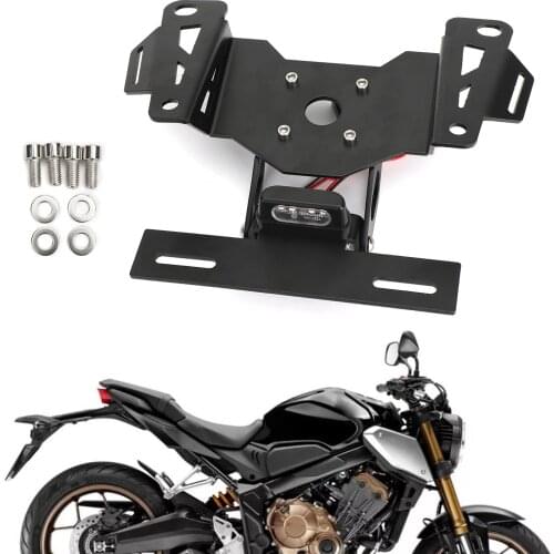 Areyourshop For HONDA CB650R CBR650R CB 650 R CBR 650 R 2019 2020 License Plate Holder Bracket Motorcycle Accessories