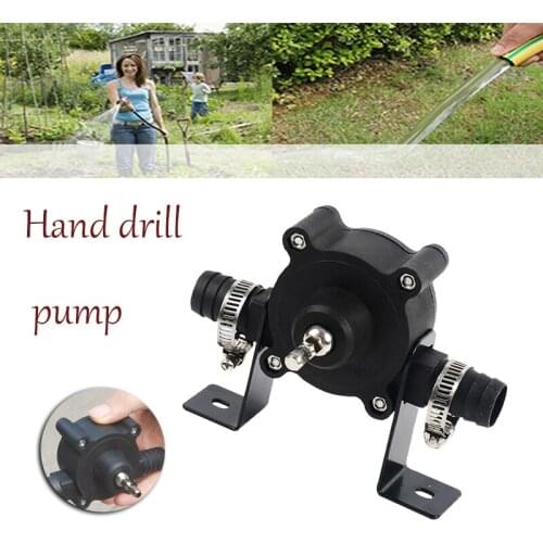 Electric Drill Pump Portable Electric Drill Pump Self Priming Transfer Pumps Oil Fluid Water Pump Cordless Screwdrive tools