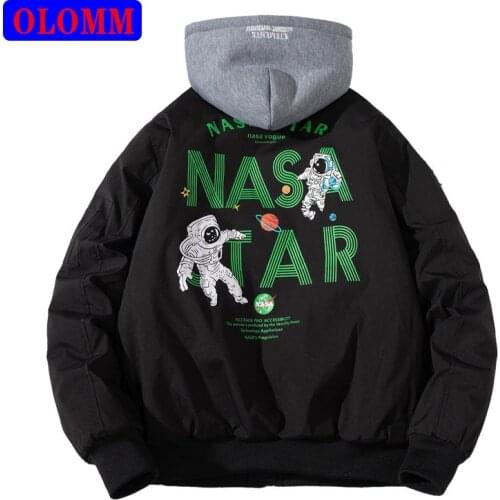 Japanese tide brand couple jacket plus cotton thickened bomber jacket women winter coat loose baseball uniform ladies jacket