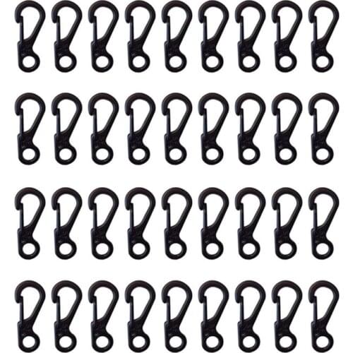 EDC SF Gear mini spring hang mountain climb paracord Quickdraw Carabiner tactical keyring survive camp clasp hook backpack hike