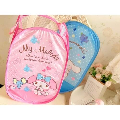 New housewares cute storage basket cartoon dirty clothes hamper dirty clothes basket foldable basket toy sundries basket