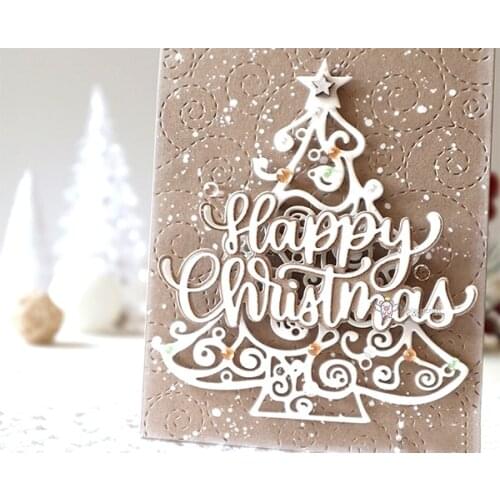New Stars christmas tree metal Cutting Dies Stencils DIY Scrapbooking Paper/photo Cards Embossing Dies