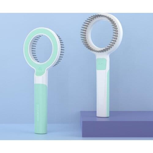 New Product Pet Comb One-key Hair Removal Grooming Dog Comb Pet Cleaning Supplies
