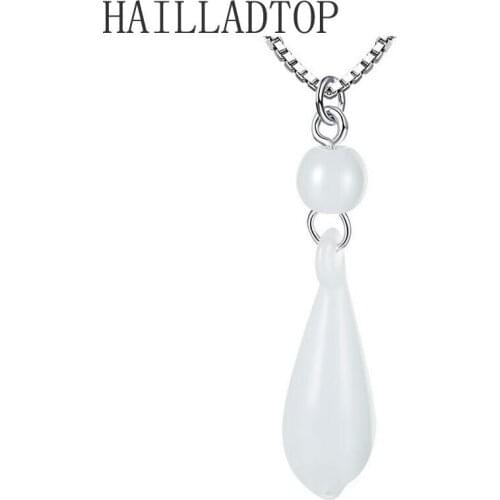 Silver Plated Clear Crystal Necklace Magnolia Flower Pendant & Necklace For Women Girl Female Jewelry Wedding Gift Choker