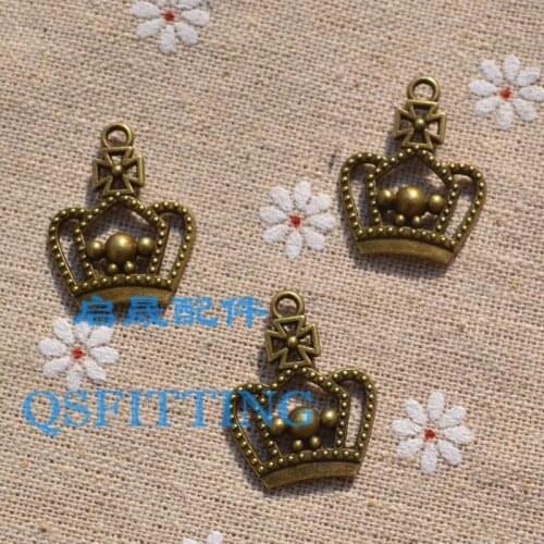 25*20MM anti-brozen alloy pendant,jewelry Accessory,Small Charm,Cartoon Classic Crown