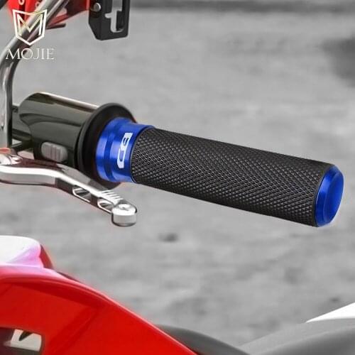 For Honda CB125F CB125R CB1300/ABS/S/Super Four/X4 SC38 CB150R Exmotio 7/8" 22MM Motorcycle Handle Bar Handlebar Grips Cover End