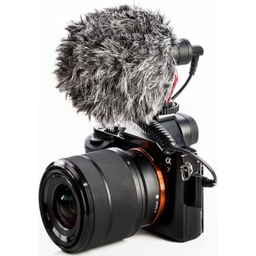 BY-MM1 mobile phone SLR camera universal gun type pointing microphone microphone recording