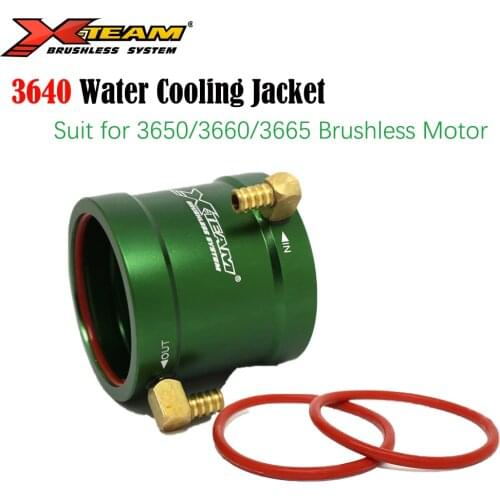 X-TEAM RC Boat Motor All Metal Water Cooling Jacket 3640 for 3650/3660/3665 RC Boat Brushless Motor