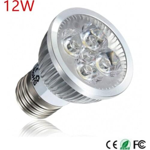 Spuer Bright E27 12W AC85-265V AC110V/220V LED Bulb Spotlights Led Lamp Light High quality LED Spot light Ceiling light