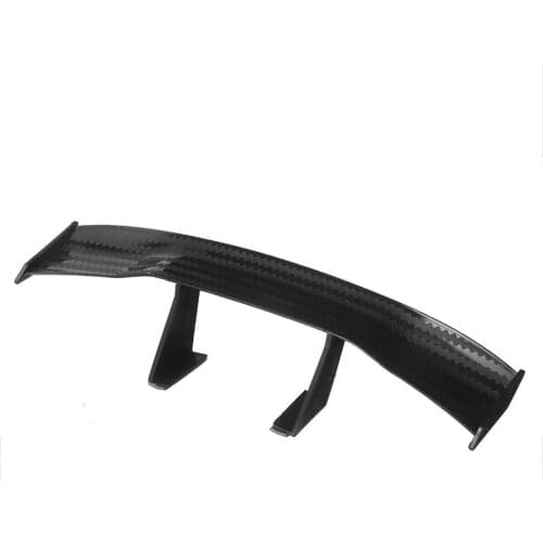 1PC Durable Carbon Fiber Pattern Spoiler Car Trunk Rear Mini Tail Wing Car Styling Accessories