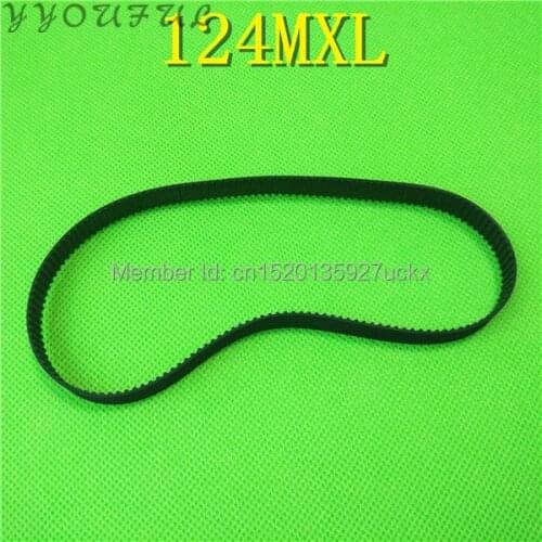 2pcs large format plotter Wit-color small O ring belt 124MXL 9mm width for Witcolor Ultra 4000 Y belt nornal spare parts