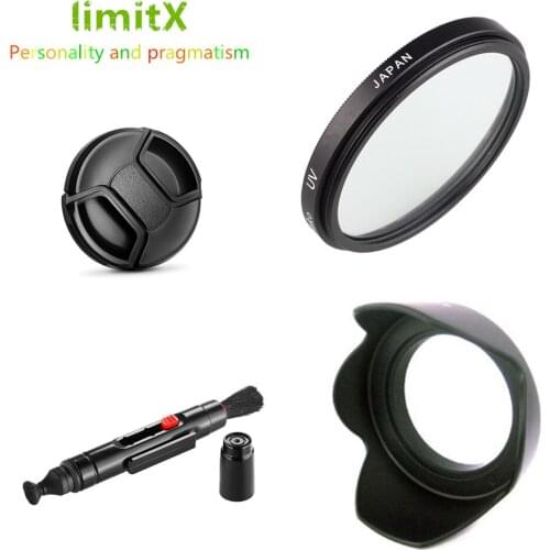 72mm UV Filter + Lens Hood + Cap + Cleaning Pen for Fujifilm X-T3 X-T4 XT3 XT4 Camera with Fujinon XF 16-80mm F4 R Lens
