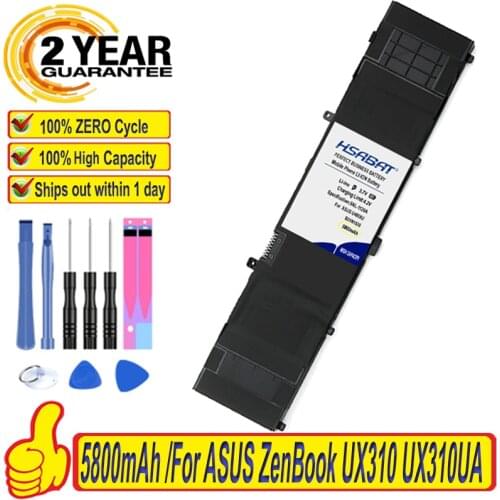 Top Brand 100% New B31N1535 Battery for ASUS ZenBook UX310 UX310UA UX310UQ UX410 UX410UA UX410UQ U4000U U400UQ RX310U Batteries