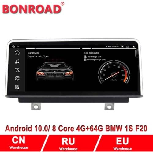 Android 10 Car DVD Multimedia Player Autoradio GPS For BMW Series 1 F20 2011-2014 Series 2 F22 2013-2017 NBT Right Hand Drive