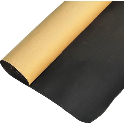 30 X 50cm Auto Heat Insulation Cotton Adhesive Foam Thick Soundproof Car Rubber Foam Absorbing Car Noise Insulation Foam Board