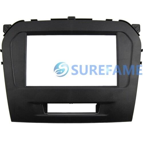 Double Din Car Radio Dash Kit for Suzuki Vitara 2015+ DVD Surround Fascia Facia Face Plate Trim Install Kit