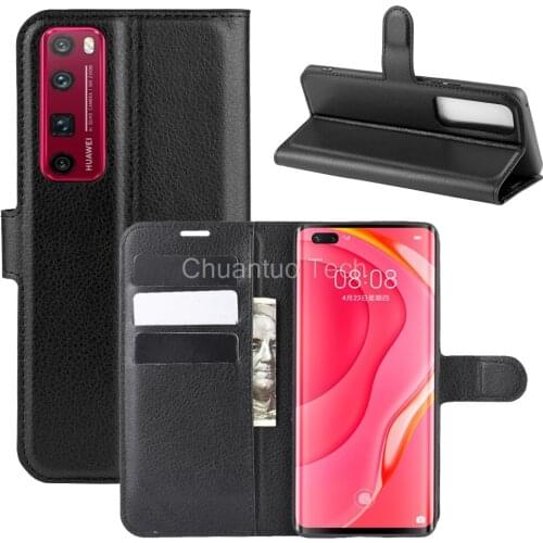 Book Style PU Leather Case Cover for Huawei Nova 7 Pro 5G Flip Wallet Phone Bags Cases with Stand for Huawei Nova 7 Pro 6.57