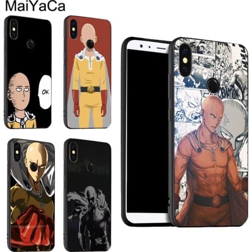 One Punch Man Case For Xiaomi Redmi Note 10 Pro 7 8 Pro 8T 9S Note 9 Pro Cover For Redmi 9 9T 9C 9A 8A