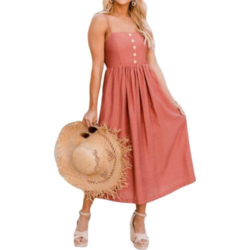 Льняные летние платья Douhoow China At AliExpress