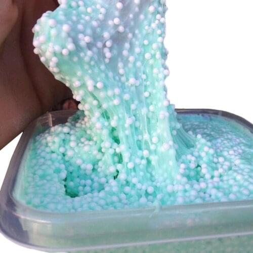 Colorful Fluffy Floam Scented Stress Relief No Borax Kids Toy Sludge Toychildrens Plasticine Toy DIY Creative Clay Toy Gift