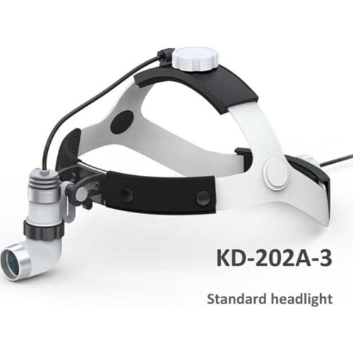 Medical led light loupe magnifier head lamp adjustable high intensity operation chargeable dental headlamp surgical headlight