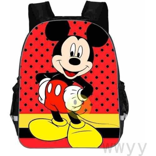 Cute Fashion Minnie Backpack For Boys Girls Schoolbag Kindergarten Cartoon Children School Bag Students Children School bag