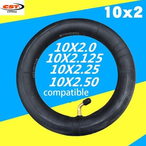 2pcs/set Original CST Tire Inflatable Tyre 10X2.0/2.5/2.25/2.125 Tube for Electric Scooter Tire Replacement Inner Tube