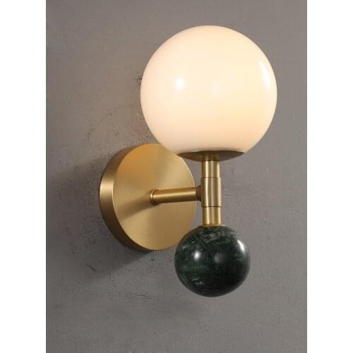 Wall lamp bedroom for kids room bathroom wall lamp holder High-end brass lamp Indoor wall lamp Living room wall light