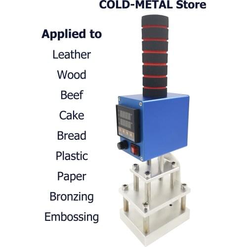 Customize Brand Heating Machine work with Wood Stamp Leather Stamping Cake Bread LOGO Branding Stamping Tools Gift for woodwoker