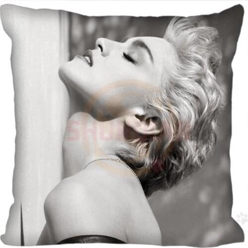 H+P#155 New Hot Custom Pillowcase Madonna soft 45x45 cm (Twin sides) Pillow Cover Zippered