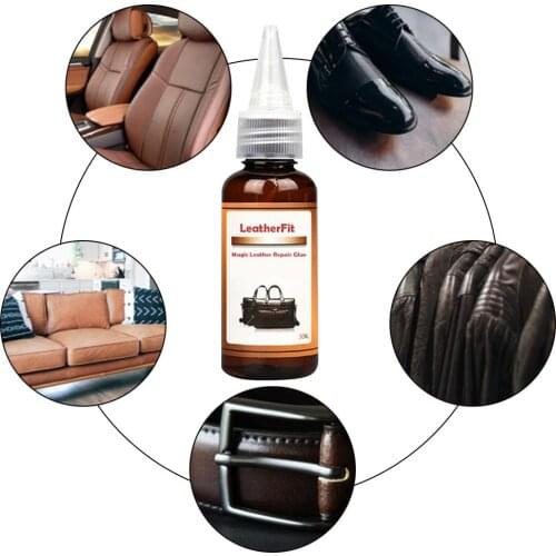 Non-trace Glue Leather Filler Waterproof Durable Leather Repair Glue Leather Restoration Gel For Furniture Car Seats Jackets