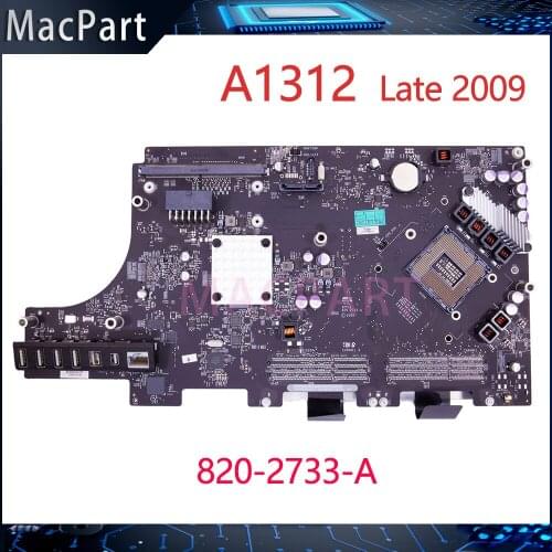 Original Tested A1312 Motherboard 820-2733-A For iMac 27'' Logic Board 661-5248 661-5429 K23F Late 2009 Year 100% Work Well