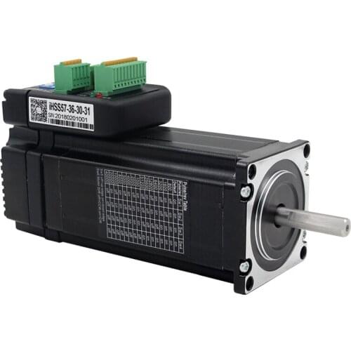 Original JMC NEMA23 3Nm 36VDC Integrated Closed Loop Stepper servo driver 1500rpm encoder 1000 lines