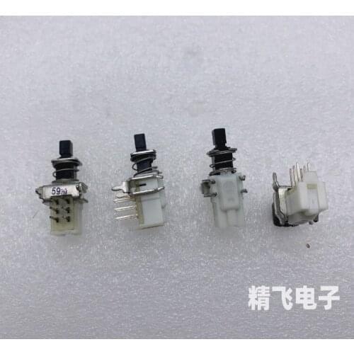 Original new 100% self locking switch 2x3 with lock push switch 6pin switch with bracket