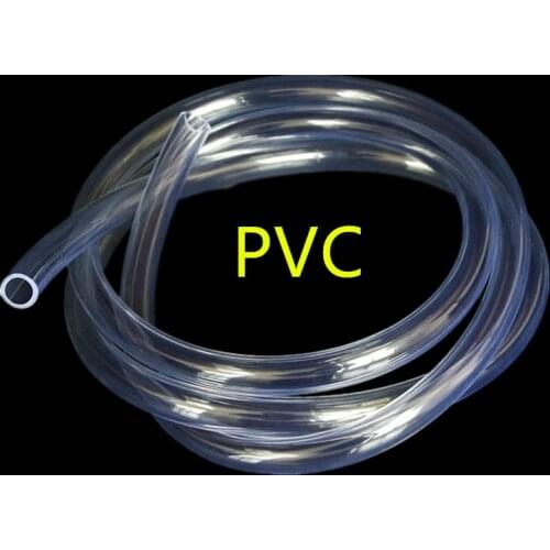 1M 5 MTransparent PVC Plastic Plumbing Hoses Water Pump Tube 2-20mm Inner Diameter Antifreeze Oil Hose Accesorio Silicone Pipe