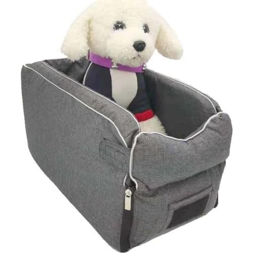 Pet Safety Seat Removable and Washable Pet Bed for Small Dogs and Cats Outdoor Sling Travelling Mesh Bag In Car