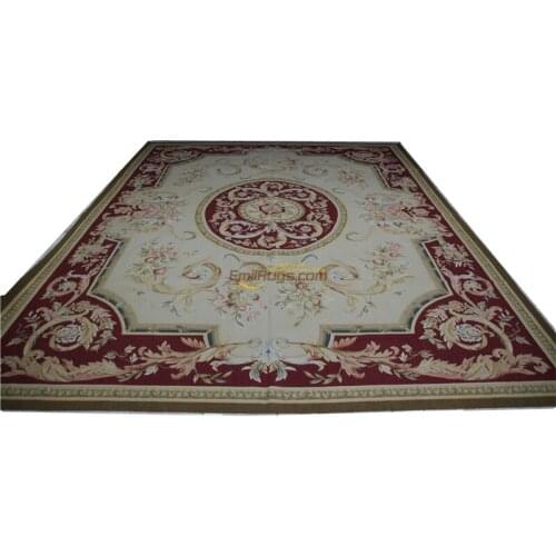 Wool aubusson rugs The craft of making wool by hand Home Decor to fake something antique