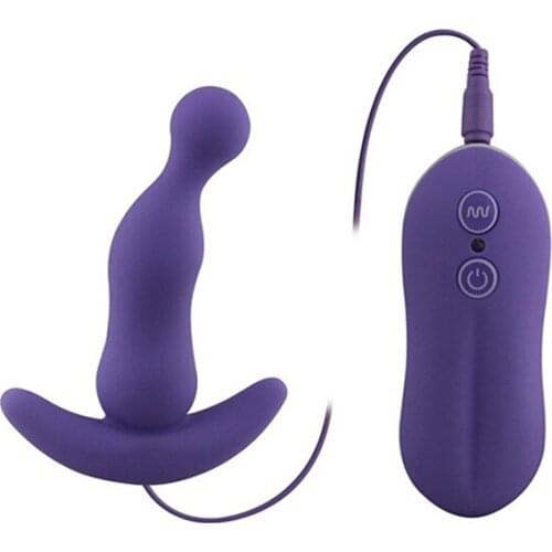 Sex Silicone Vibrator Anal Plug 10 modes Vibrating Prostate Massager Butt Plug Anal Dildo Toys for Woman and Men Toys for Adult