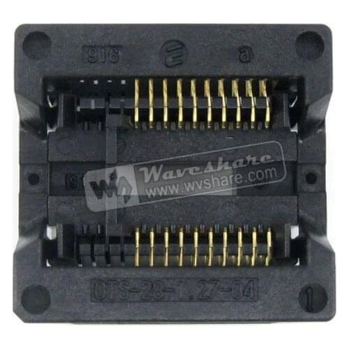 SOP20 SO20 SOIC20 OTS-20(28)-1.27-04 Enplas IC Test & Burn-in Socket Programmer Adapter 7.5mm Width 1.27mm Pitch