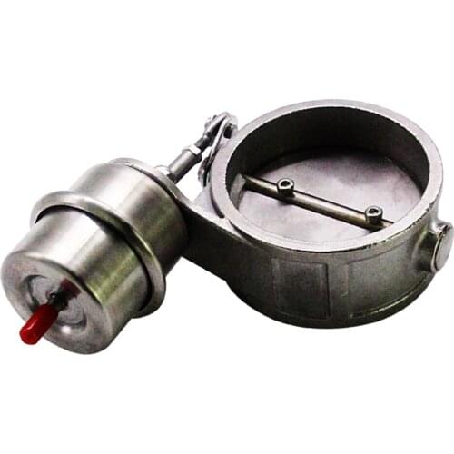 Vacuum Activated Exhaust Cutout, Car Exhaust Control Valve Boost Vacuum Activated Exhaust Cutout/Dump 2.5inch (Closed Style)