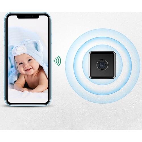 W10 Smart Wireless Mini Camera 1080P Small WiFi Home Security Cameras Motion Alert Night Camcorders Support TF card