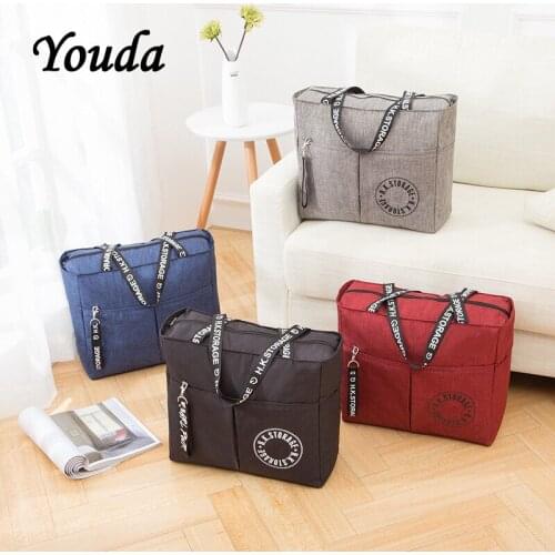 Youda Large Capacity Women Handbag Waterproof Totes Nylon Weekend Bag Multifunctional Travel Luggage Bags