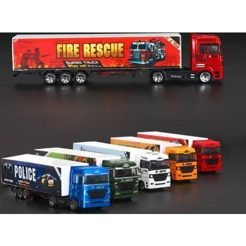 1:87 Toy Truck Model Ho Van Transporter Vehicle Car Building Scenery Layout Christmas Birthday Gifts Collection Decoration 2Pcs