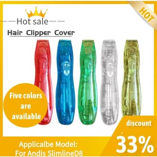 1Set Hair Clipper Back Housing Cover Clear Front Lid for Andis SlimlineD8 Kit