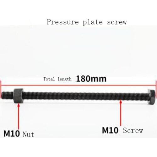 Pressure Plate Bridge Plate Fixture Pressure Plate Clamp Screw M10 Wire Cutting Accessories