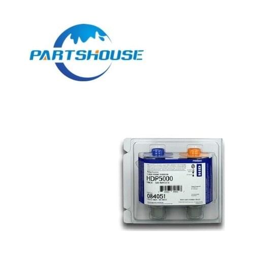 1Pcs Genuine new YMCK Full Color Ribbon with Resin 084051 Ribbon for Fargo HDP5000 ID Card Printer Ribbon 84051