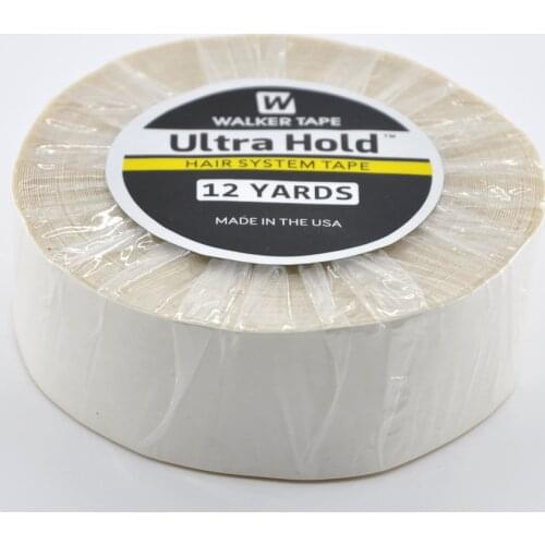 2.54cm*12Yards Ultra Hold Wig Double Sided Adhesives Tape For Hair Extension/Toupee/ Lace Wigs Hair Adhesive Tape