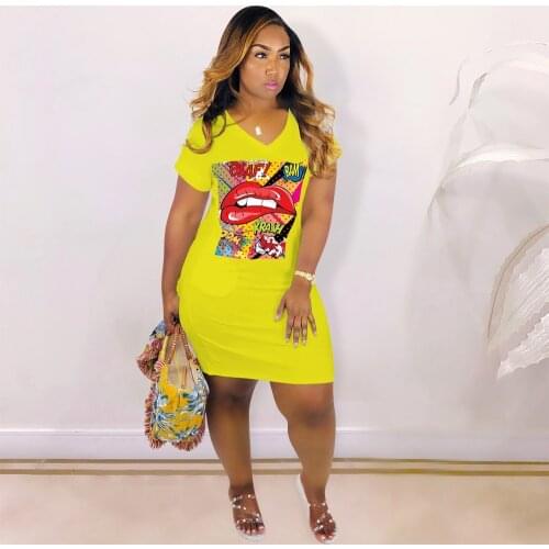 2020 Summer Short Sleeve T Shirt Dress Women Vestido Clothes Streetwear Robe Plus Size Midi Dresses Casual Loose Oversized Dress