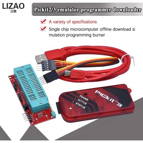 WAVGAT PICKIT3 Programmer PIC ICD2 PICKit 2 PICKIT 3 Programming Adapter Universal Programmer Seat