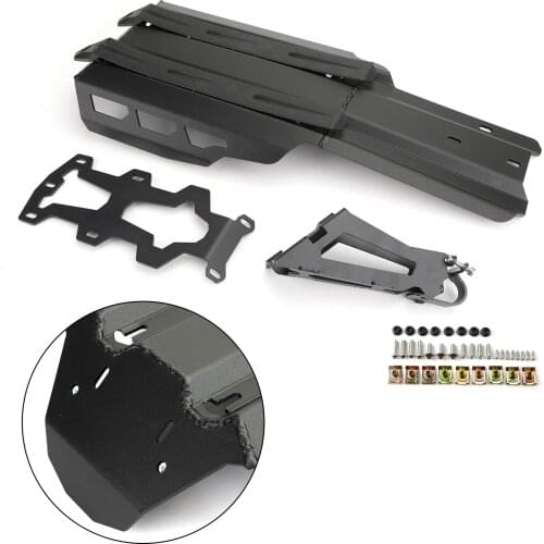 Areyourshop for BMW R1200GS LC / Adventure ADV 2013-2019 Aluminum Engine Protection Super Long Plate Motorcycle Covers